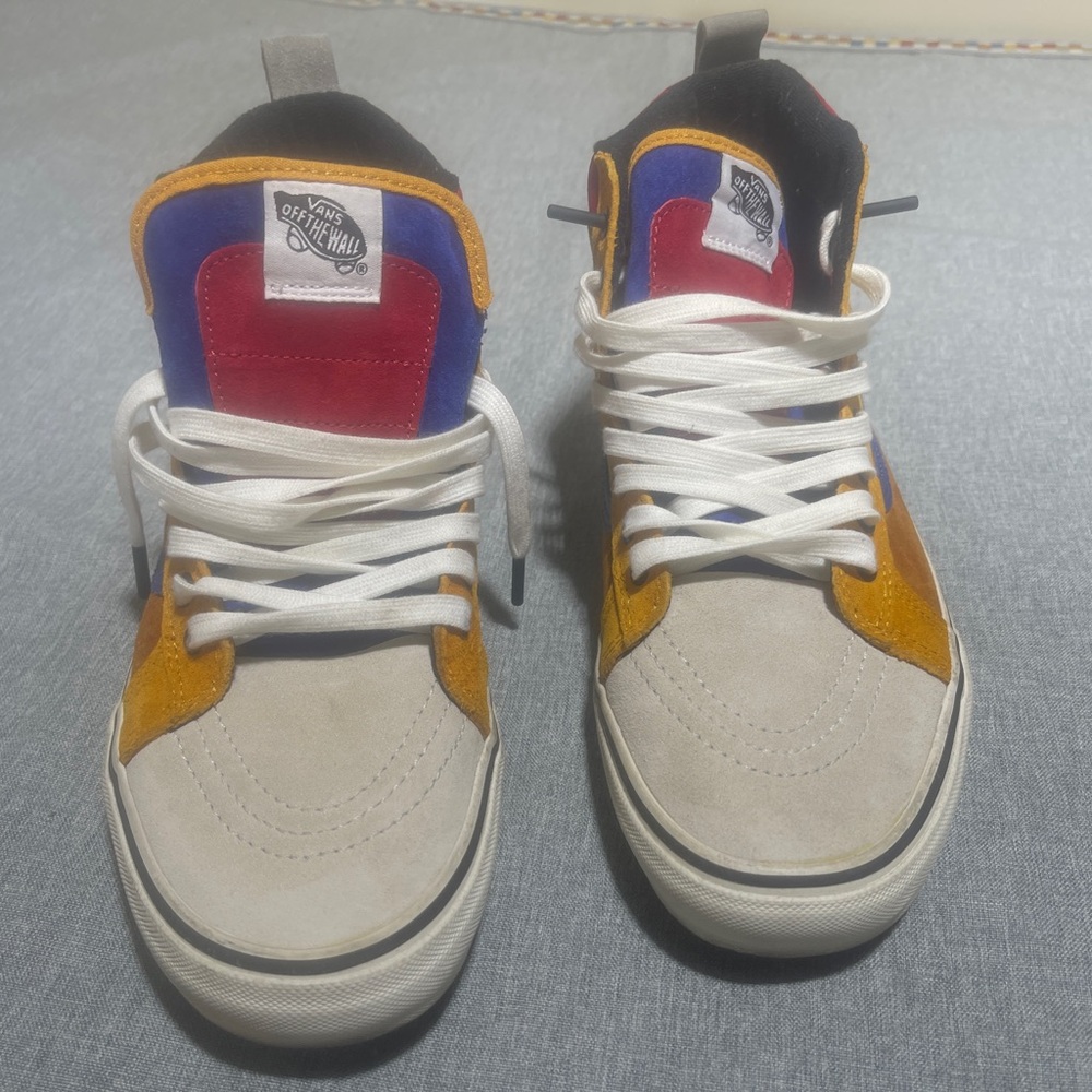 VANS OFF THE WALL DS 2017  WATER RESISTANT MAZARINE "CURRY" Sz M 10.5/ W 12